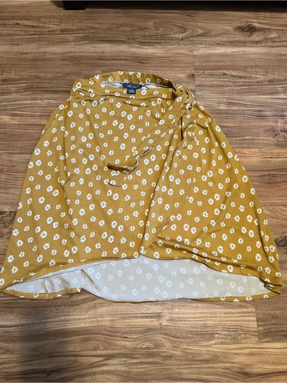 Lark & grey wrap skirt